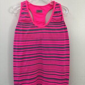Athleta Racerback Sports Tank With Shelf Bra Size L EXCELLENT Condition